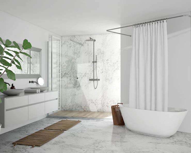 bathroom wall stains removals