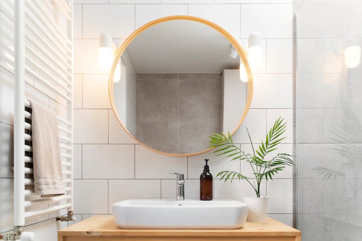 Bathroom Cleaners Near Me cleaned sink mirror