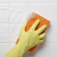 wall tile clean